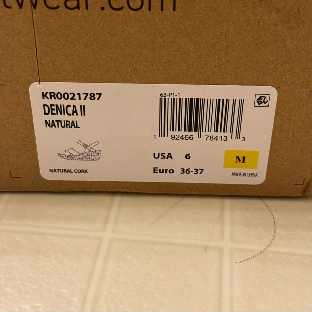 Kork-Ease Korks Denica Wedge Platform Heeled Sandals Size 6 - Picture 7 of 7